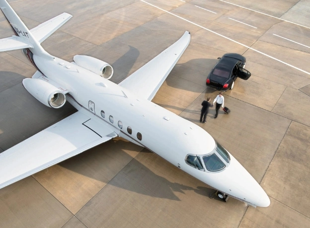 private jet transfer msp