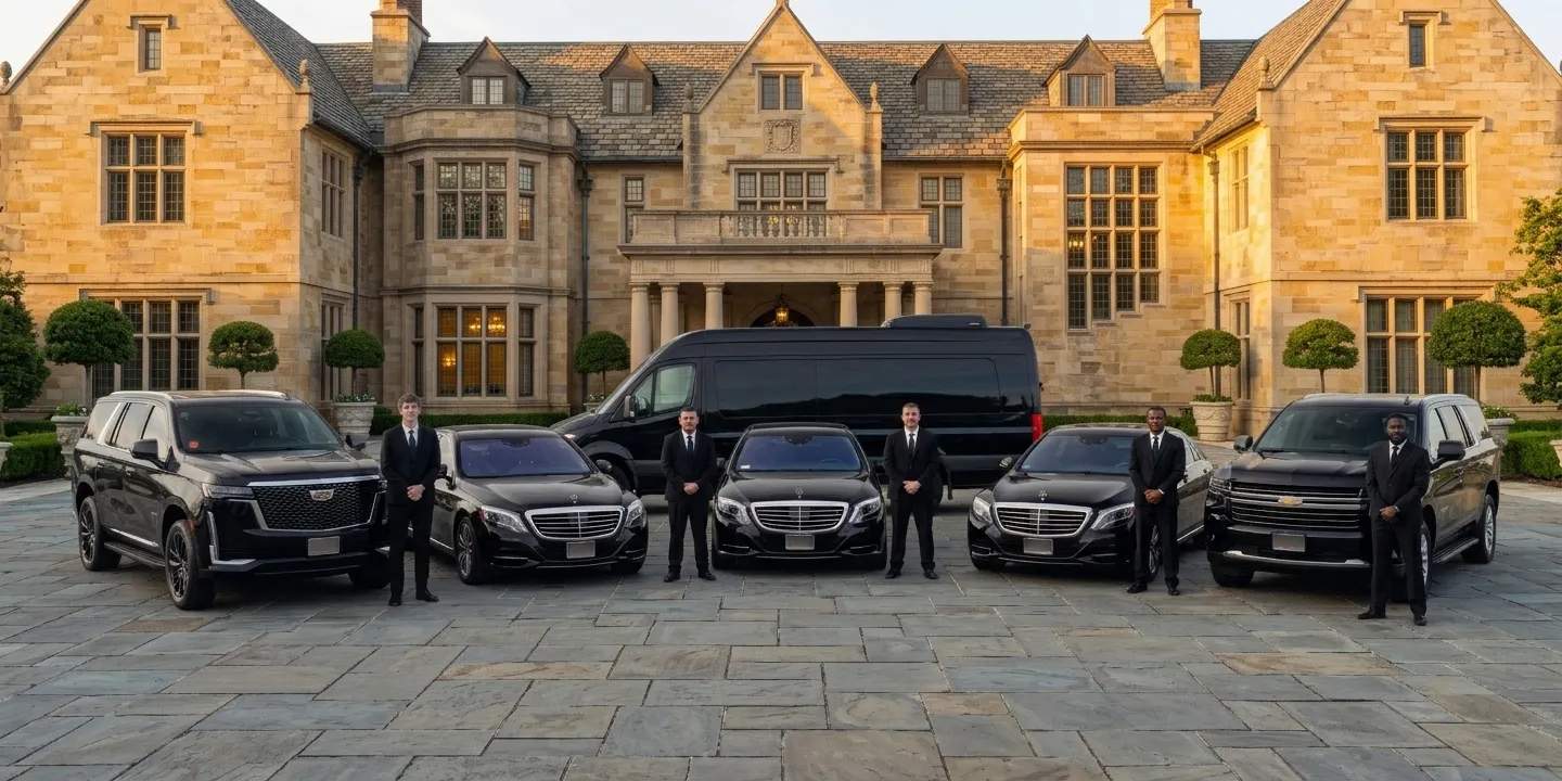 MSP Airport Limo chauffeurs and fleet serving cities across Minnesota